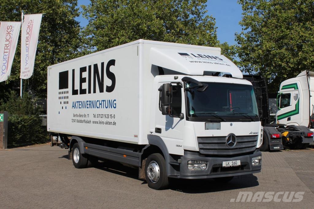 Mercedes-Benz Atego 1224 Koffer LDW LBW Klima Rolltor ANK Camiones caja cerrada