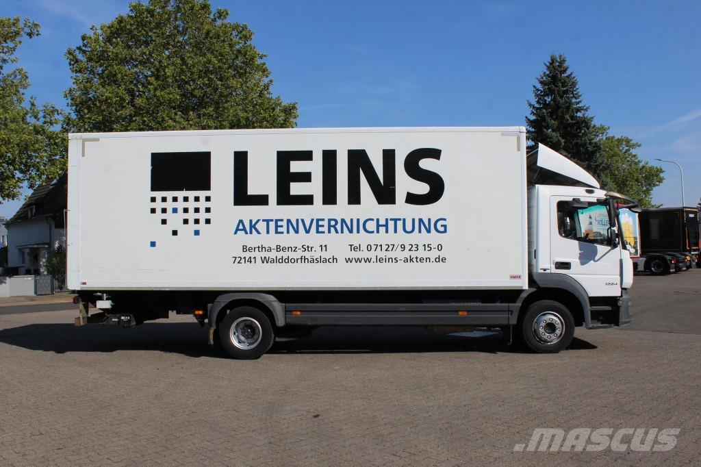 Mercedes-Benz Atego 1224 Koffer LDW LBW Klima Rolltor ANK Camiones caja cerrada