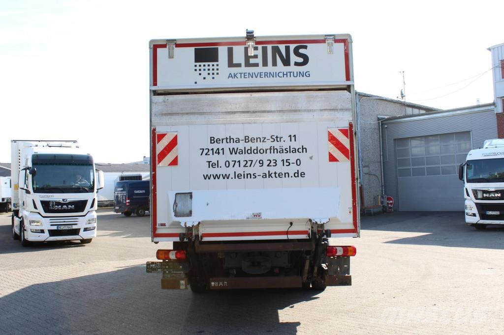 Mercedes-Benz Atego 1224 Koffer LDW LBW Klima Rolltor ANK Camiones caja cerrada