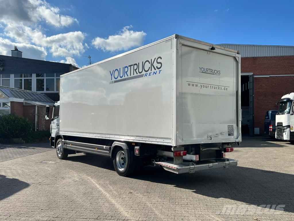 Mercedes-Benz Atego 1521 Koffer Rolltor LBW Seitentür 200 TKm Camiões de caixa fechada
