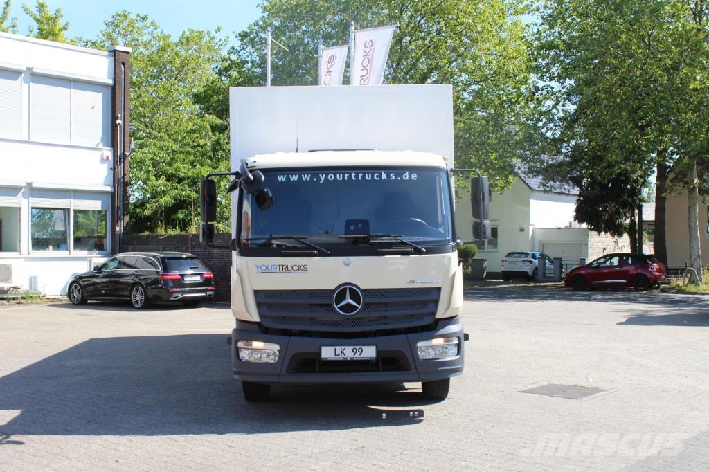 Mercedes-Benz Atego 1523 Koffe 6,7m LBW Seitentür nur157TKm Camiones caja cerrada