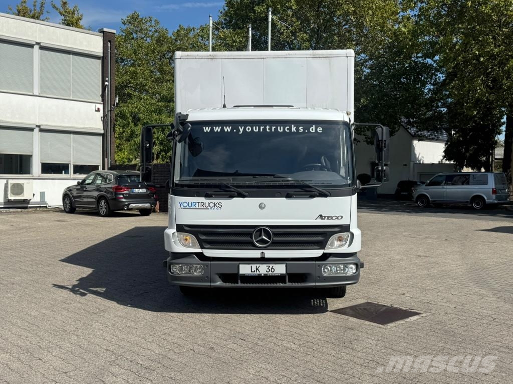Mercedes-Benz Atego 813 E5 Koffer 6m Schalter Ladebordwand Skåpbilar