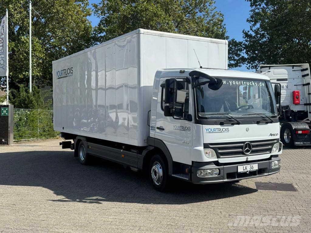 Mercedes-Benz Atego 813 E5 Koffer 6m Schalter Ladebordwand Skåpbilar