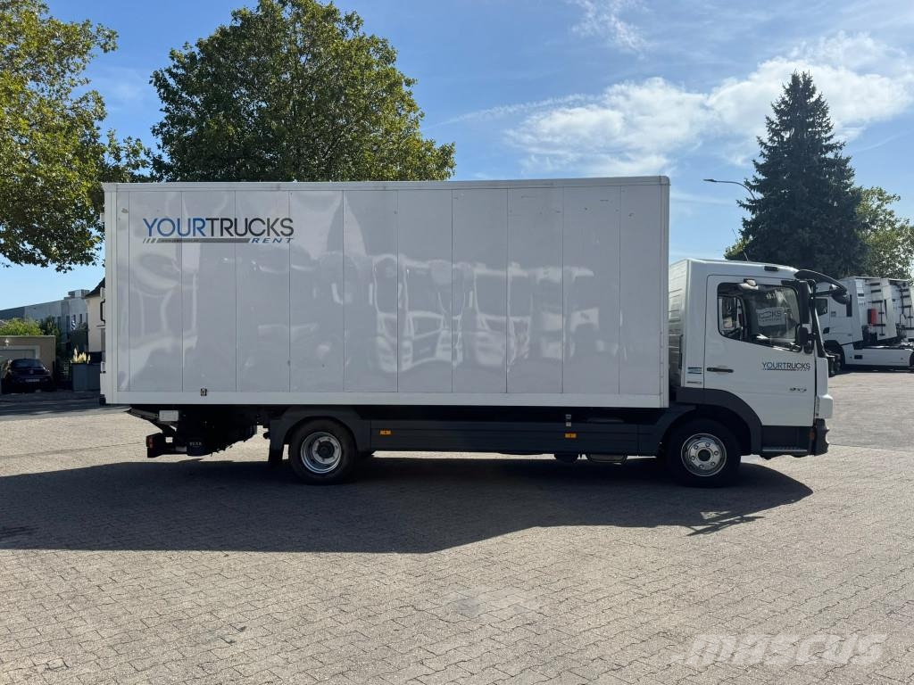 Mercedes-Benz Atego 813 E5 Koffer 6m Schalter Ladebordwand Skåpbilar