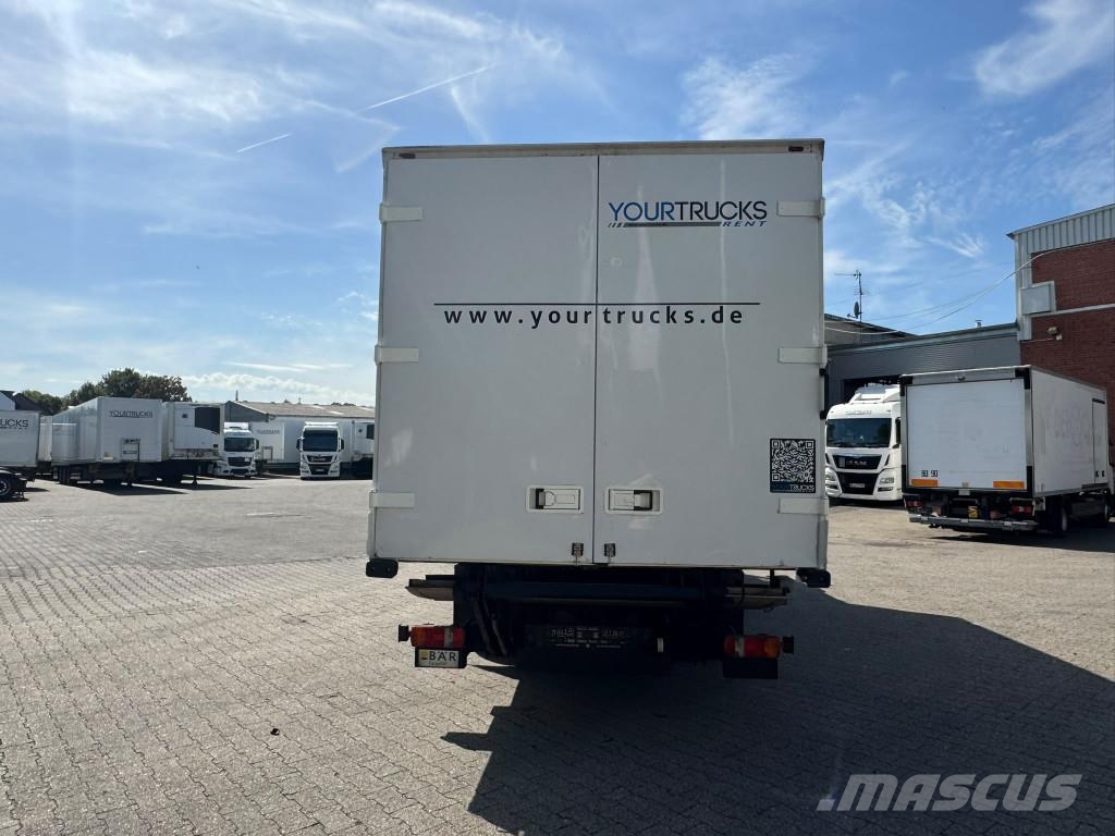 Mercedes-Benz Atego 813 E5 Koffer 6m Schalter Ladebordwand Skåpbilar