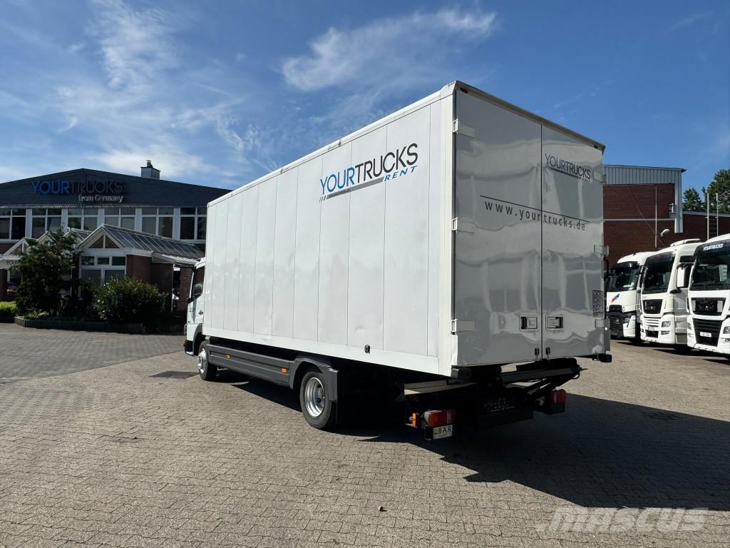 Mercedes-Benz Atego 813 E5 Koffer 6m Schalter Ladebordwand Skåpbilar