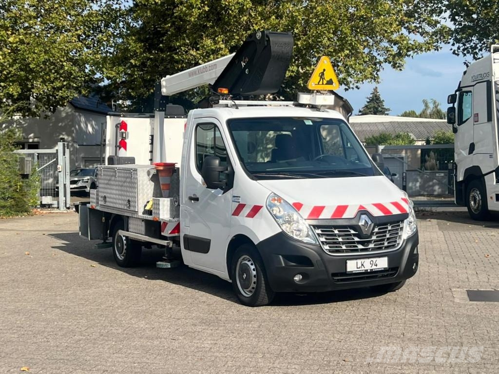 Renault Master Bühne KLUBB 11m 2 Personen Korb 200kg Camion nacelle