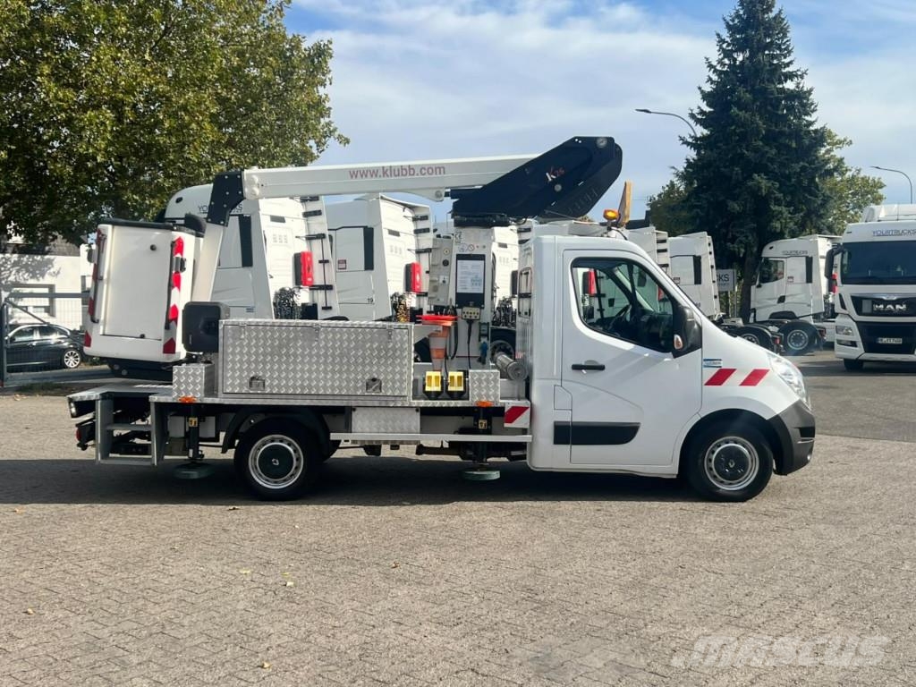 Renault Master Bühne KLUBB 11m 2 Personen Korb 200kg Camion nacelle