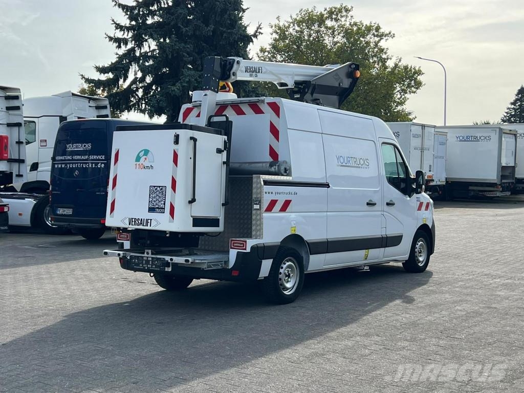 Renault Master Versalift VDTL 14m 2 Per.Korb Nur 51h LKW-Arbeitsbühnen