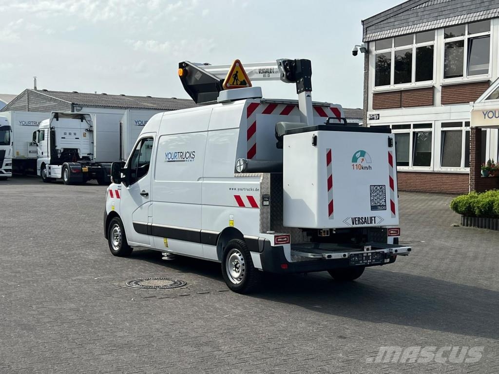 Renault Master Versalift VDTL 14m 2 Per.Korb Nur 51h LKW-Arbeitsbühnen