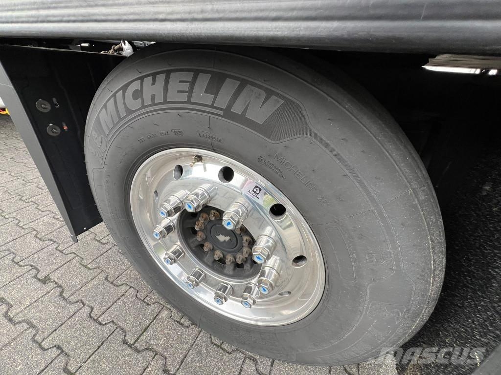 SCHMITZ CV 1350 Doppelstock Strom Alu-Felgen Aluboden Koel-vries trailer