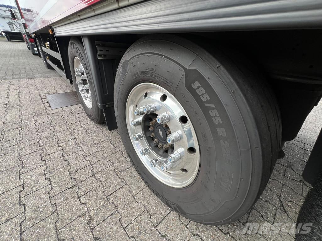 SCHMITZ CV 1350 Doppelstock Strom Alu-Felgen Aluboden Koel-vries trailer
