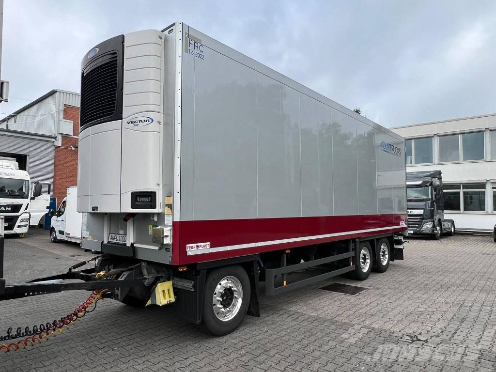 SCHMITZ CV 1350 Doppelstock Strom Alu-Felgen Aluboden Koel-vries trailer