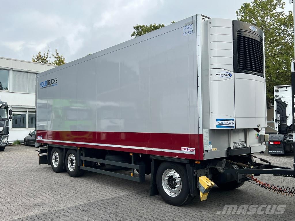 SCHMITZ CV 1350 Doppelstock Strom Alu-Felgen Aluboden Koel-vries trailer