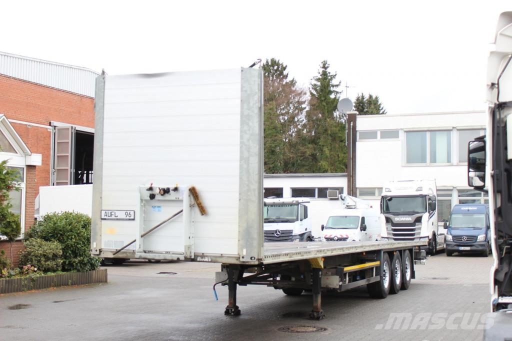 SCHMITZ Liftachse Rungentaschen Zurrösen 3 Stück! Semi Reboques Carga Baixa