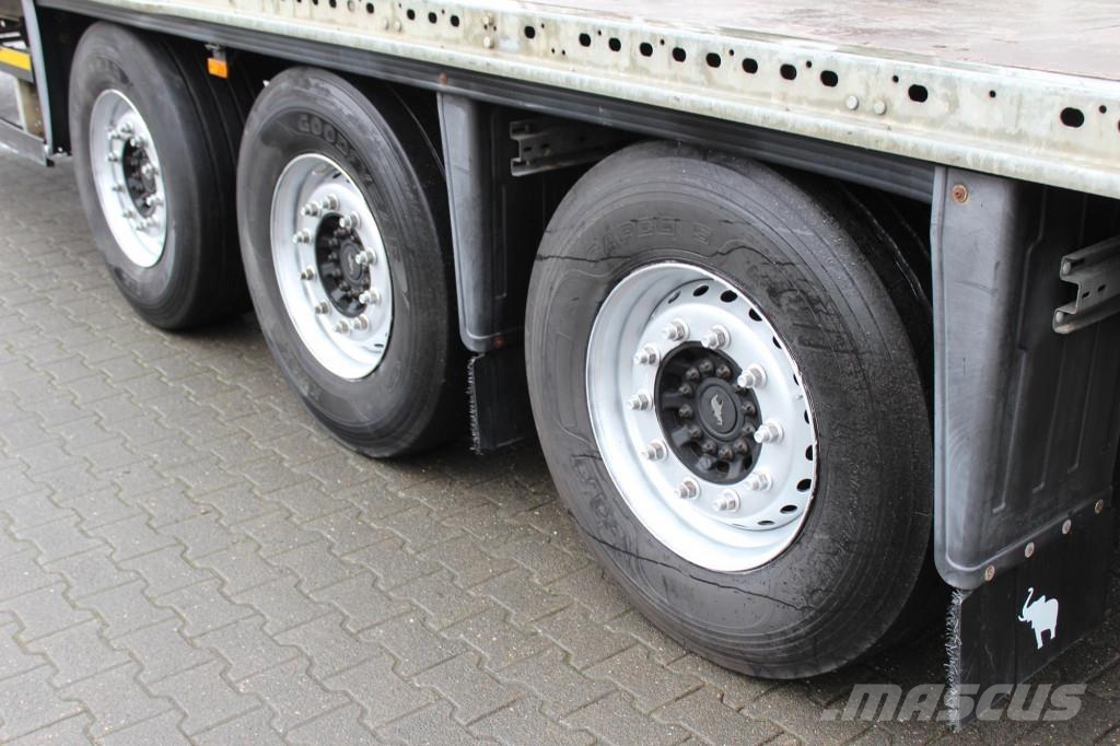 SCHMITZ Liftachse Rungentaschen Zurrösen 3 Stück! Semi Reboques Carga Baixa