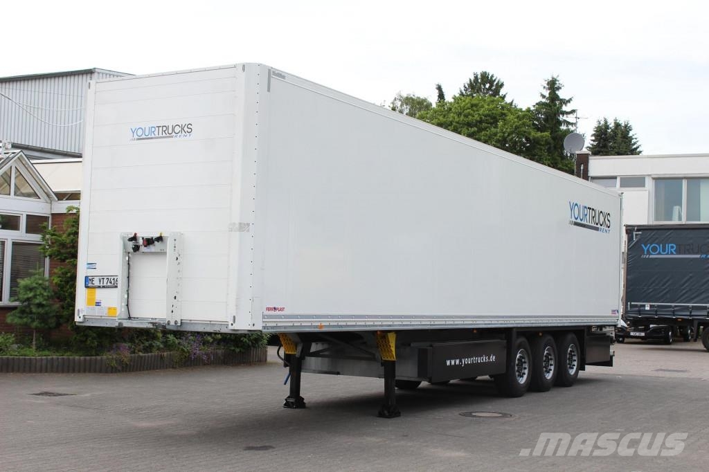 SCHMITZ Standard Koffer Doppel Stock Rent-Miete Skriňové návesy