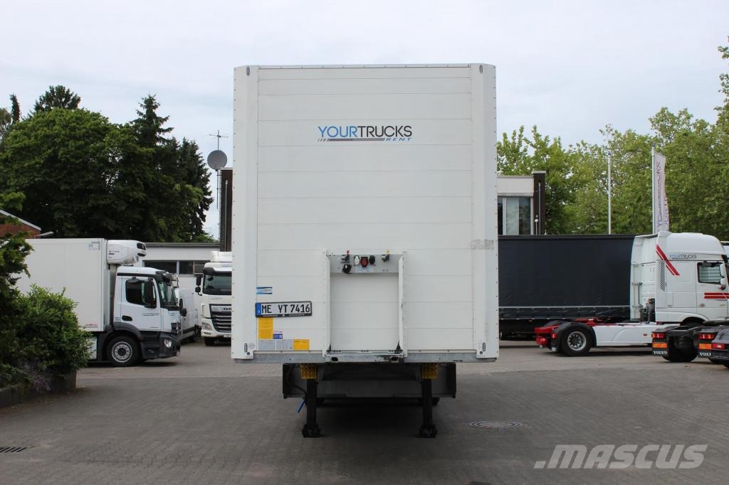 SCHMITZ Standard Koffer Doppel Stock Rent-Miete Skriňové návesy