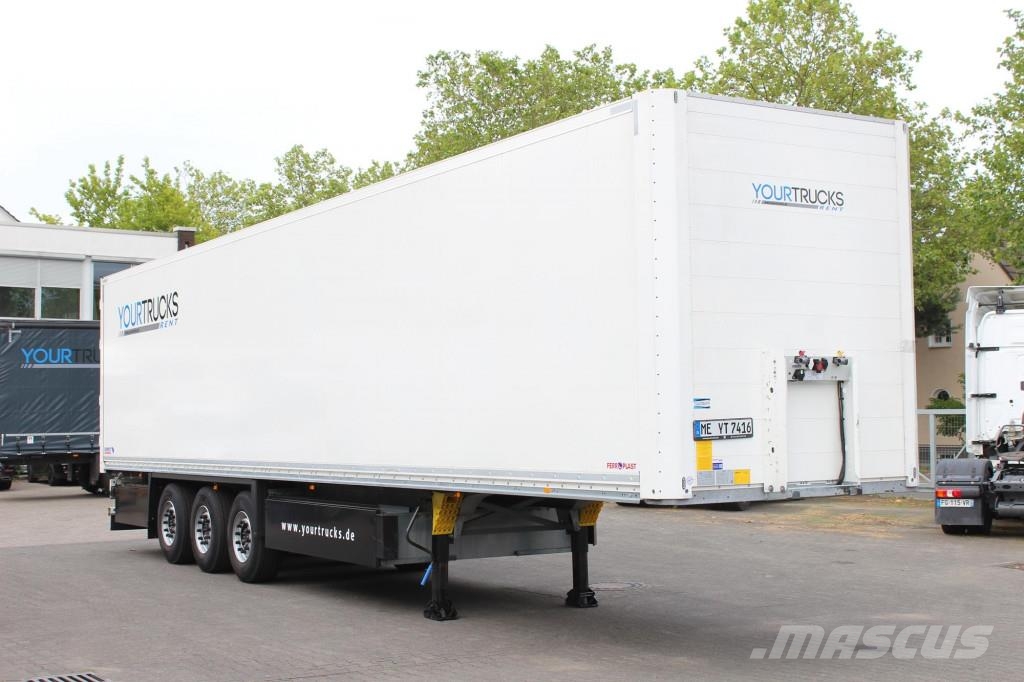 SCHMITZ Standard Koffer Doppel Stock Rent-Miete Skriňové návesy
