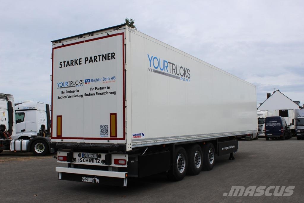 SCHMITZ Standard Koffer Doppel Stock Rent-Miete Skriňové návesy