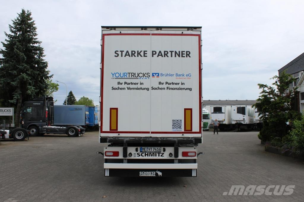 SCHMITZ Standard Koffer Doppel Stock Rent-Miete Skriňové návesy