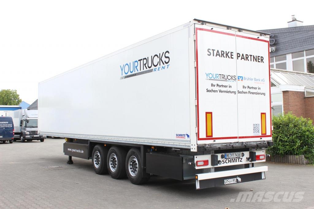 SCHMITZ Standard Koffer Doppel Stock Rent-Miete Skriňové návesy