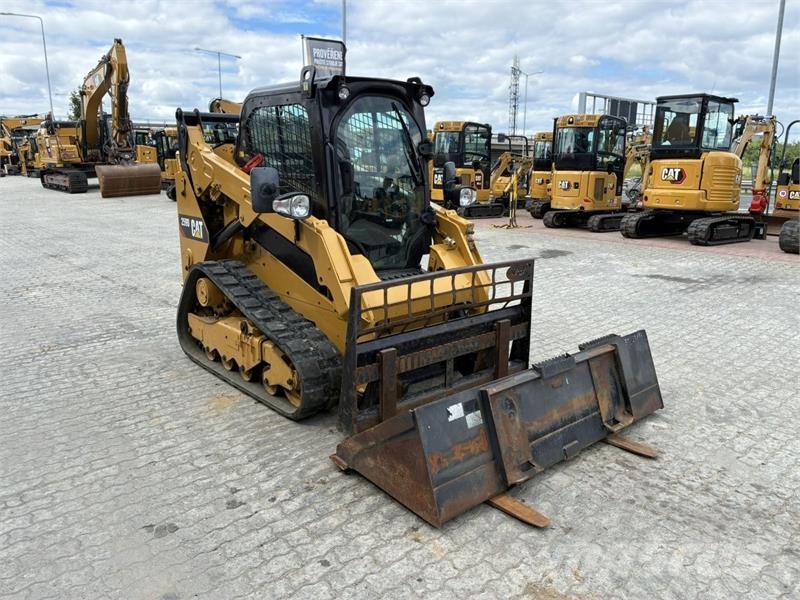 CAT 259D Minilæsser - skridstyret