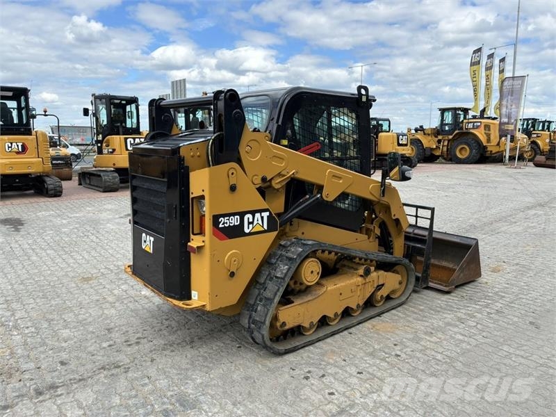 CAT 259D Minilæsser - skridstyret