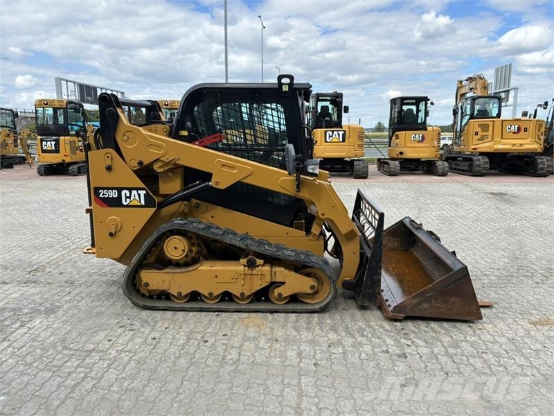 CAT 259D Minilæsser - skridstyret