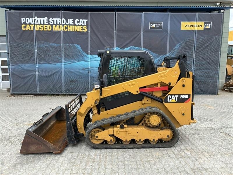 CAT 259D Minilæsser - skridstyret
