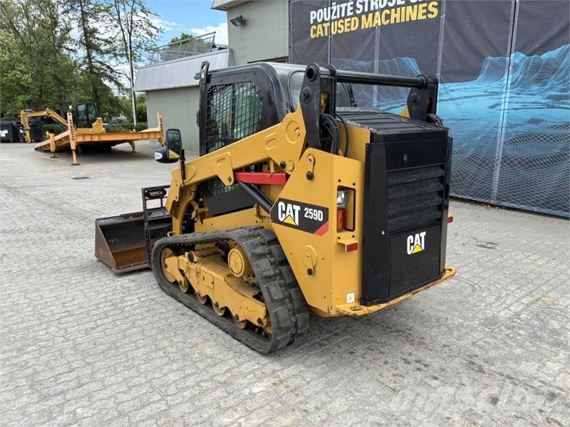 CAT 259D Minilæsser - skridstyret