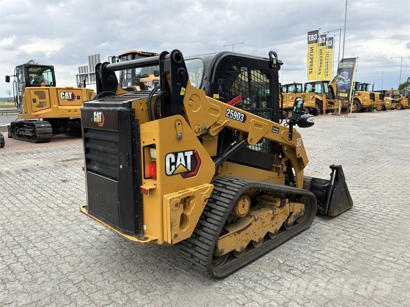 CAT 259D3 Minilæsser - skridstyret