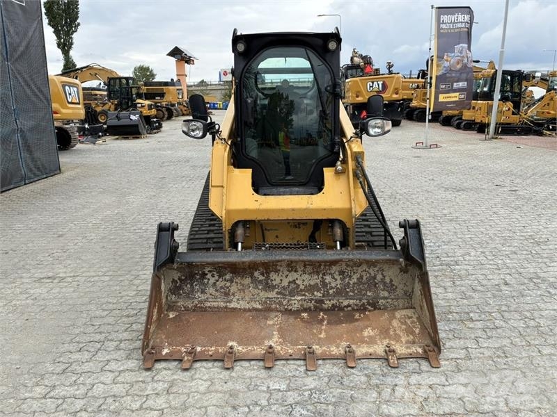 CAT 259D3 Minilæsser - skridstyret