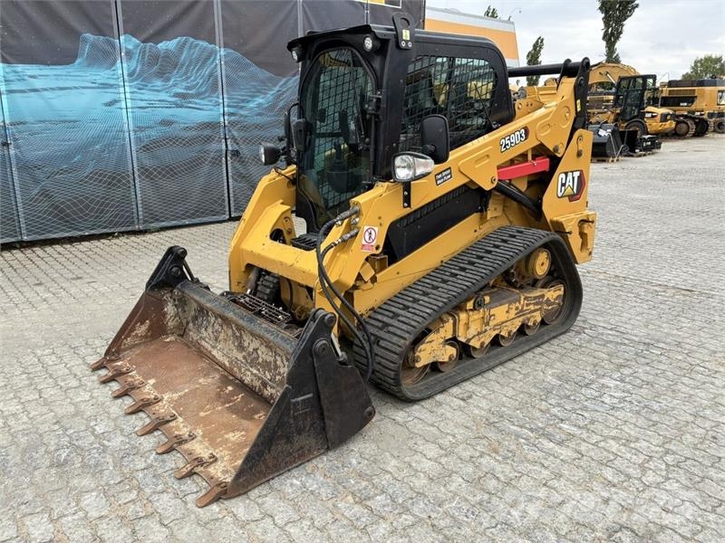 CAT 259D3 Minilæsser - skridstyret