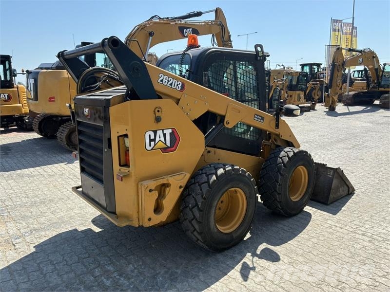 CAT 262D3 Minilæsser - skridstyret