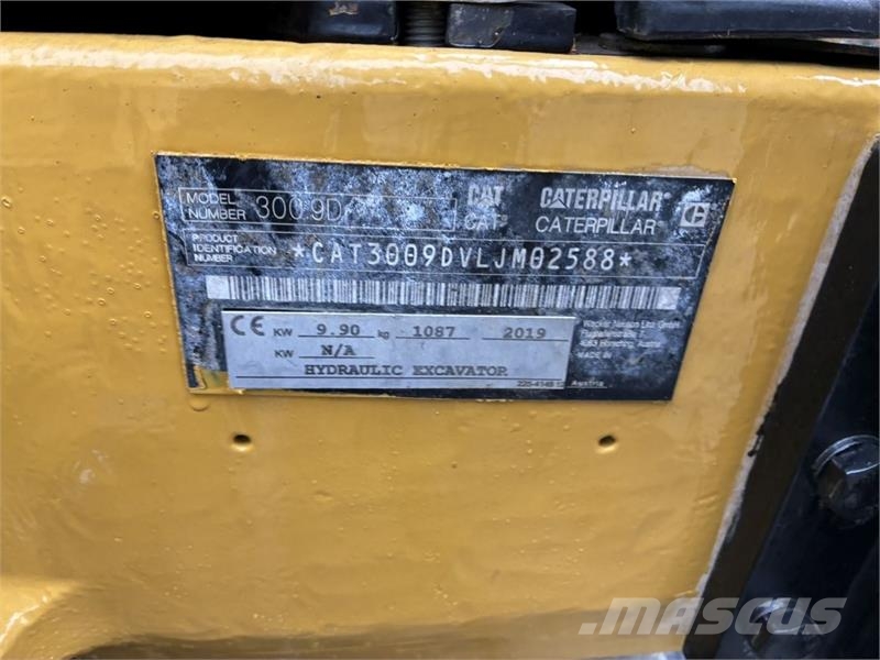 CAT 300.9D Mini rýpadla < 7t