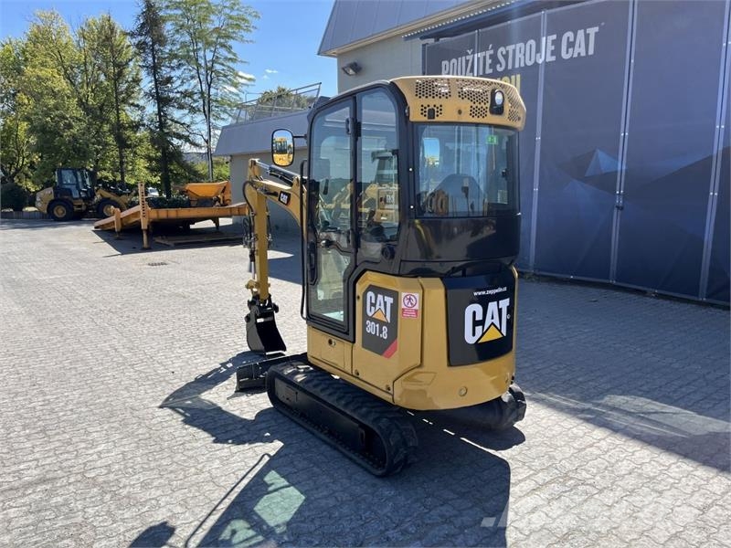 CAT 301.8 Mini rýpadla < 7t