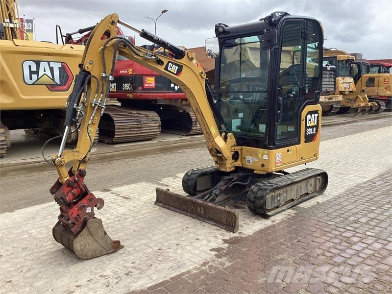 CAT 301.8 Mini rýpadla < 7t