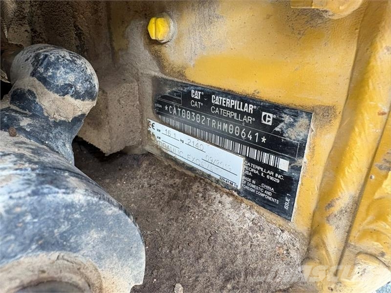 CAT 302 CR Mini bagri <7t