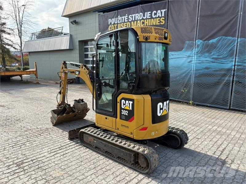 CAT 302 CR Mini bagri <7t