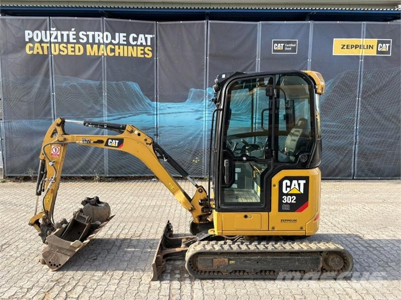 CAT 302 CR Mini bagri <7t