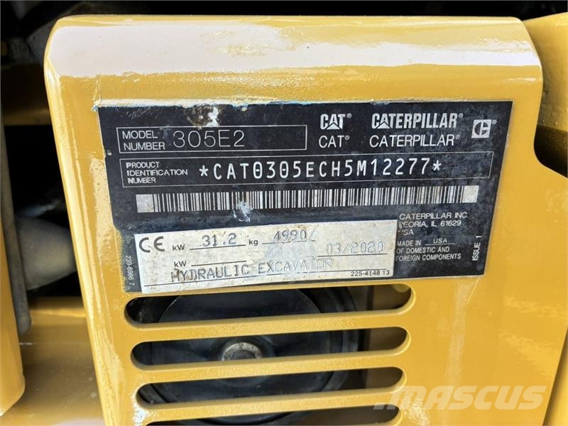 CAT 305E2 CR Mini rýpadla < 7t