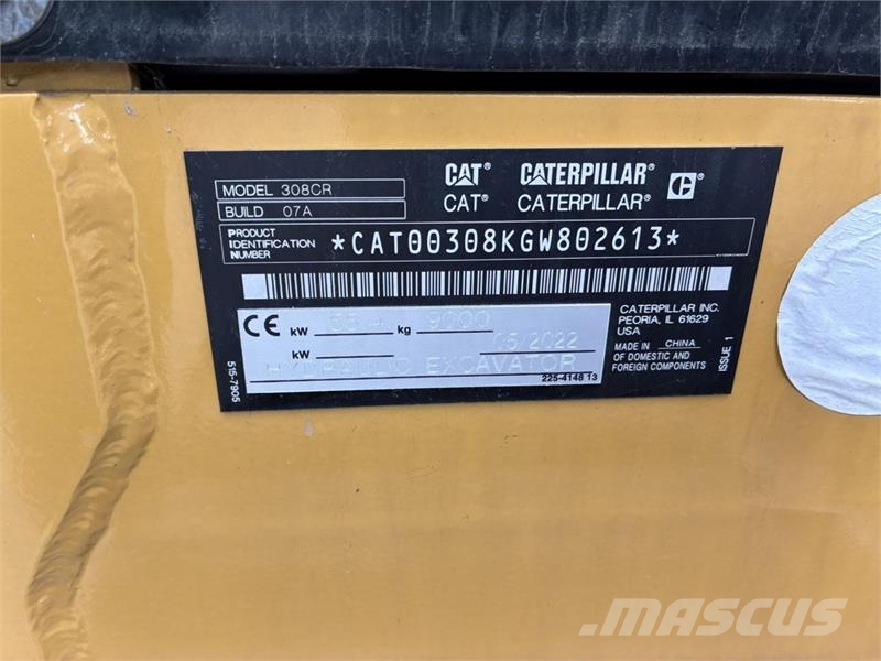 CAT 308 Bageri gusjeničari