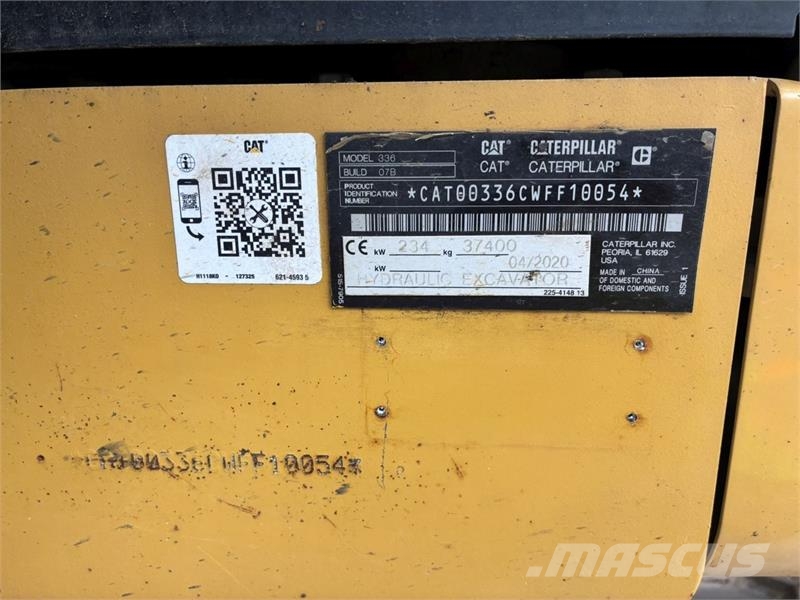 CAT 336 Pásová rýpadla
