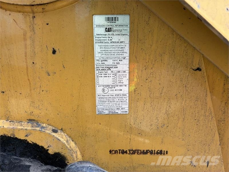 CAT 432F2 Kotrórakodók
