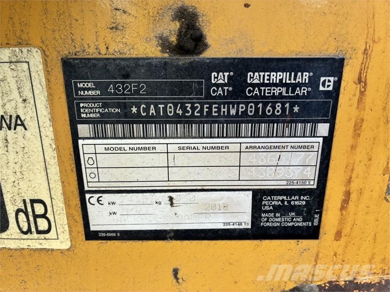 CAT 432F2 Kotrórakodók