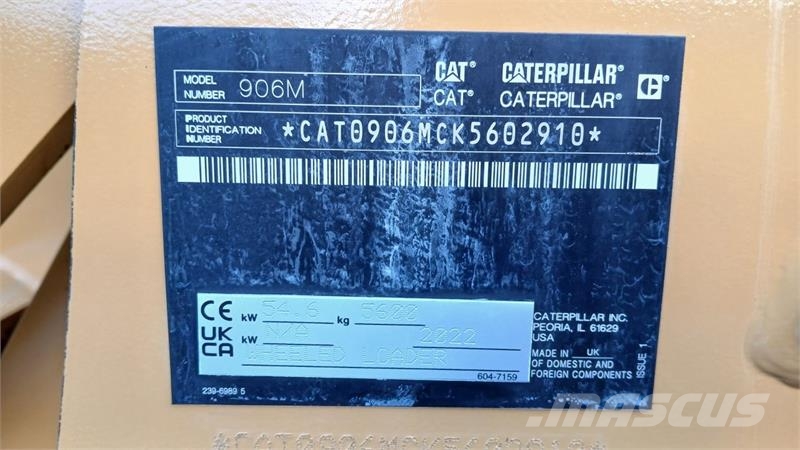 CAT 906M Kolesni nakladalci