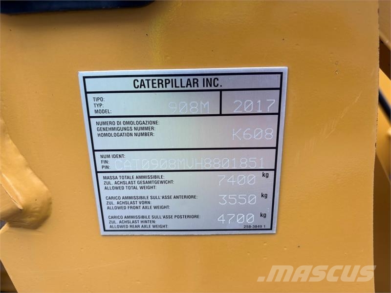 CAT 908M Minilader
