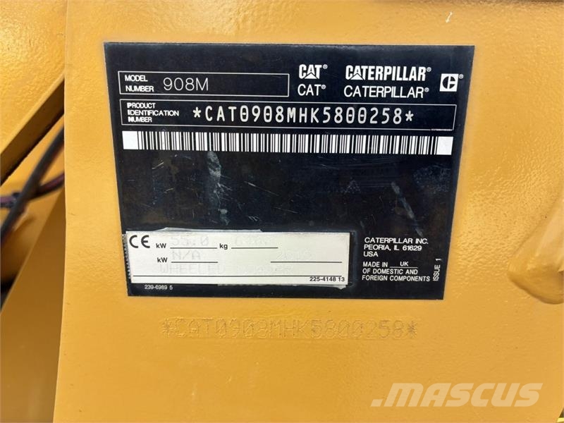 CAT 908M Palas cargadoras