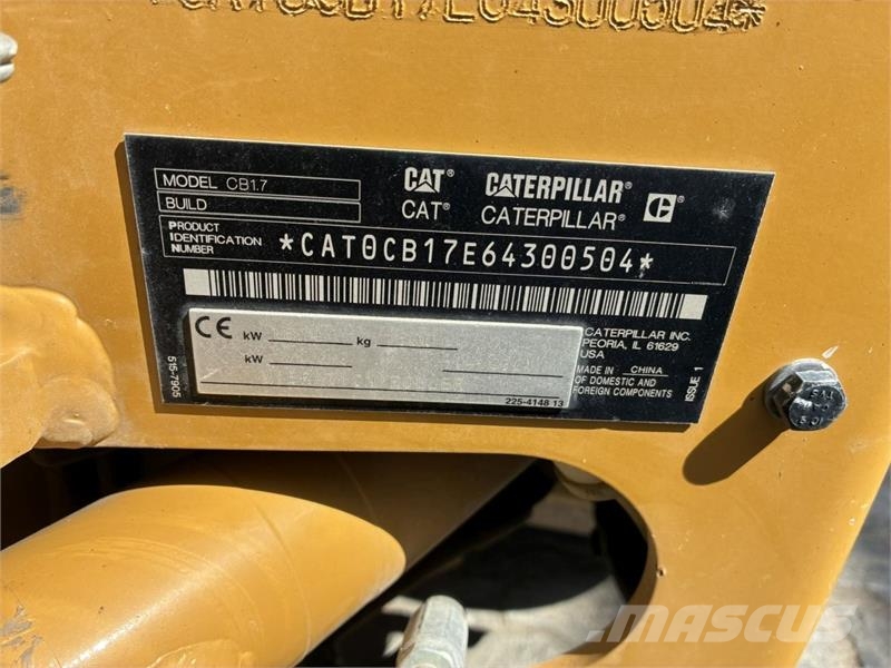 CAT CB1.7 Rouleaux tandem